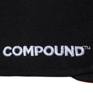 9FIFTY COMPOUND PLAY FOR CHANGE NBA ロゴ ブラック タイダイアンダーバイザー