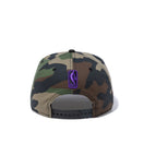 9FIFTY COMPOUND 7 NBA ロサンゼルス・レイカーズ ウッドランドカモ ブラックバイザー