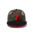 9FIFTY COMPOUND 7 NBA シカゴ・ブルズ ウッドランドカモ ブラックバイザー