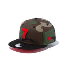 9FIFTY COMPOUND 7 NBA シカゴ・ブルズ ウッドランドカモ ブラックバイザー