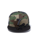 9FIFTY COMPOUND 7 NBA ブルックリン・ネッツ ウッドランドカモ ブラックバイザー