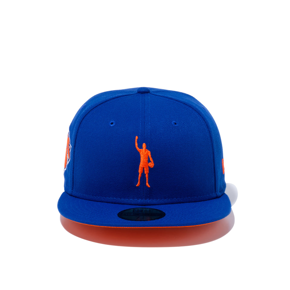 59FIFTY COMPOUND PLAY FOR CHANGE NBA ニューヨーク・ニックス オレンジアンダーバイザー