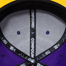 59FIFTY COMPOUND PLAY FOR CHANGE NBA ロサンゼルス・レイカーズ イエローアンダーバイザー