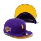 59FIFTY COMPOUND PLAY FOR CHANGE NBA ロサンゼルス・レイカーズ イエローアンダーバイザー