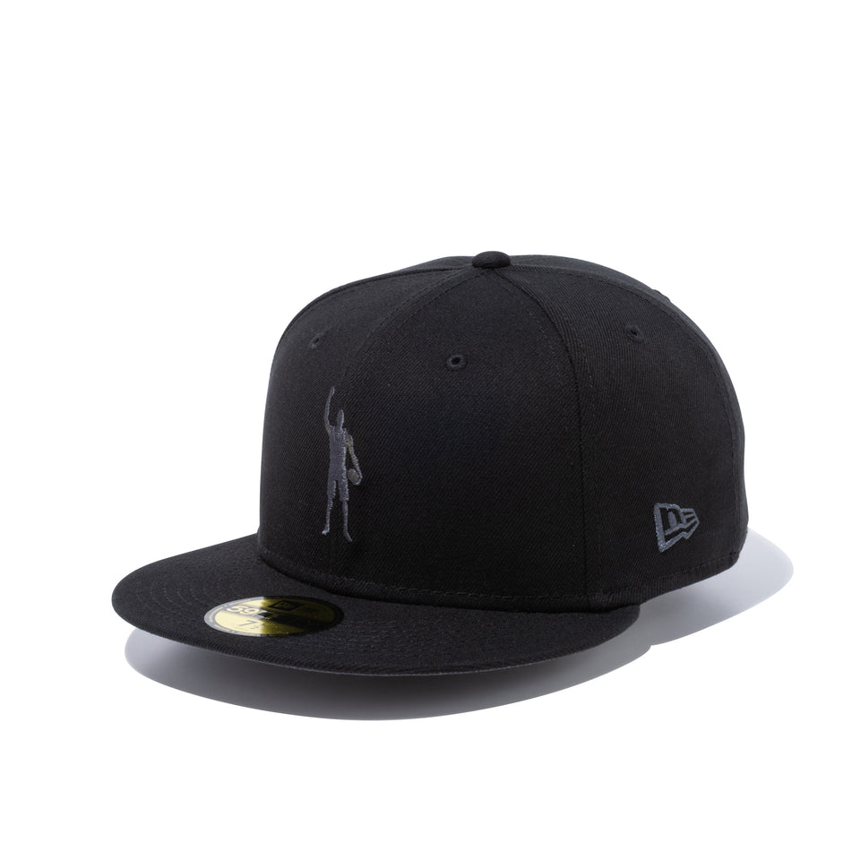 59FIFTY COMPOUND PLAY FOR CHANGE NBA ブルックリン・ネッツ グレーアンダーバイザー