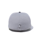 59FIFTY COMPOUND 7 NBA ロゴ グレー サイバーグリーンアンダーバイザー