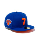 59FIFTY COMPOUND 7 NBA ニューヨーク・ニックス オレンジアンダーバイザー