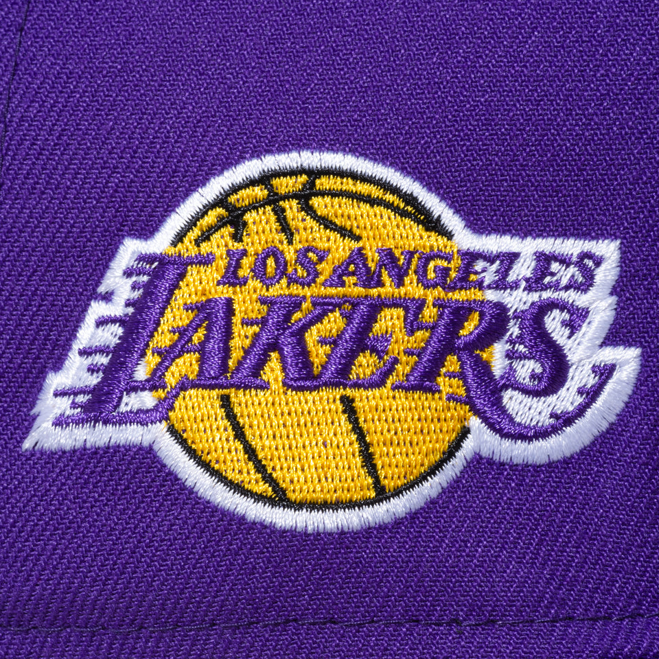 59FIFTY COMPOUND 7 NBA ロサンゼルス・レイカーズ イエローアンダーバイザー