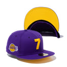 59FIFTY COMPOUND 7 NBA ロサンゼルス・レイカーズ イエローアンダーバイザー