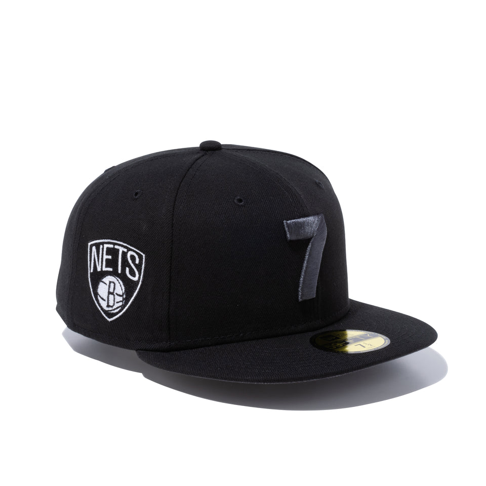 59FIFTY COMPOUND 7 NBA ブルックリン・ネッツ グレーアンダーバイザー