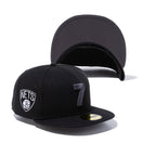 59FIFTY COMPOUND 7 NBA ブルックリン・ネッツ グレーアンダーバイザー