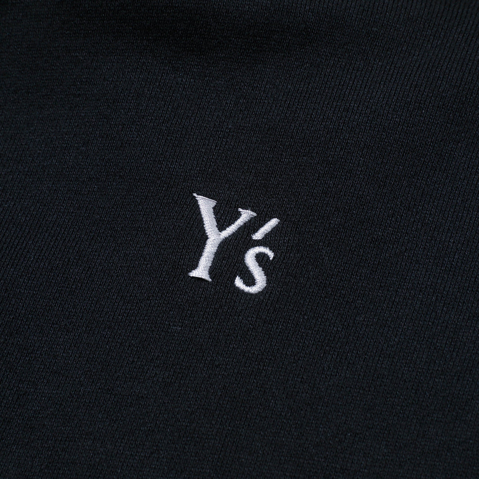 裏毛 スウェット プルオーバーフーディー FALL & WINTER 2021 Y's ブラック × グレー