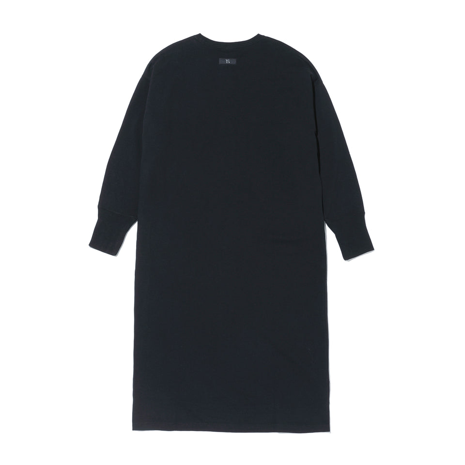 長袖 コットン ワンピース FALL & WINTER 2021 Y's ブラック × グレー
