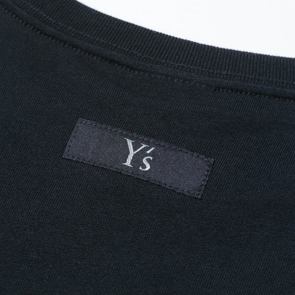 長袖 コットン ワンピース FALL & WINTER 2021 Y's ブラック × グレー