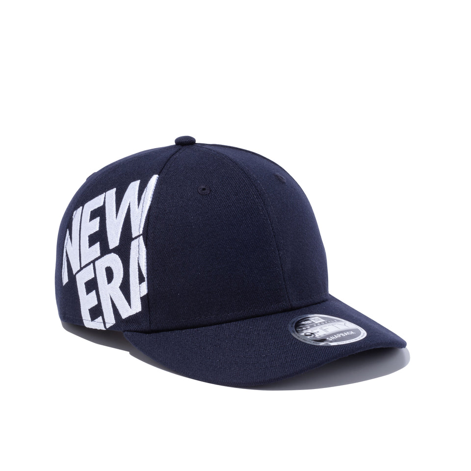 LP 9FIFTY サイドズームアップロゴ ネイビー