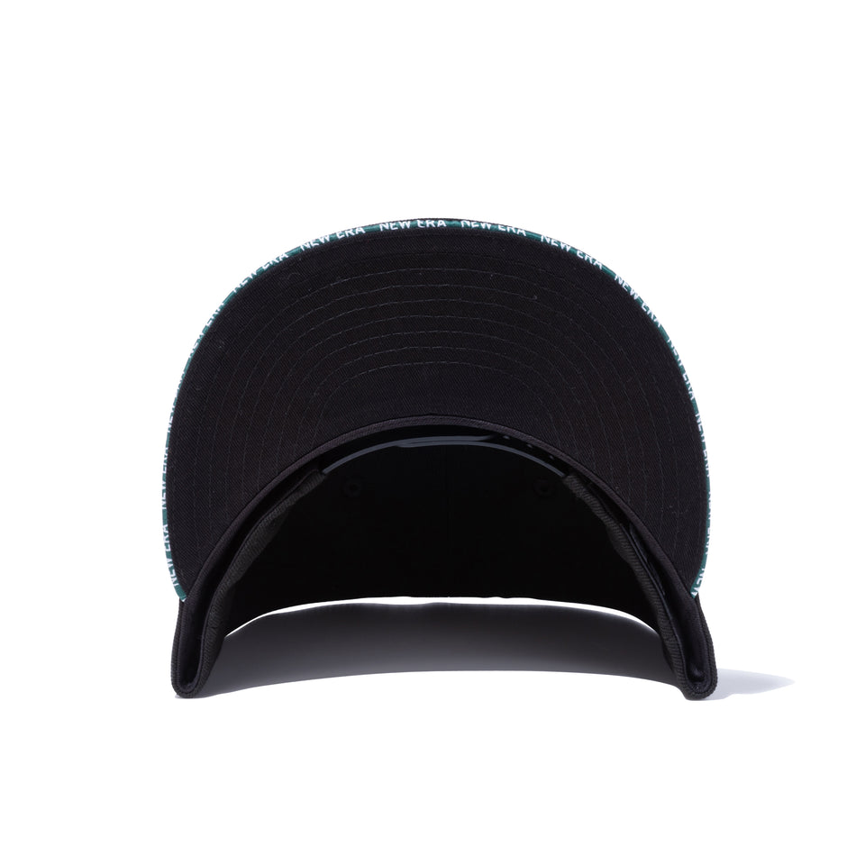 9FIFTY サンドイッチバイザー NEW ERA ブラック/グリーン