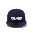 9FIFTY ワードマーク ミラーロゴ ネイビー