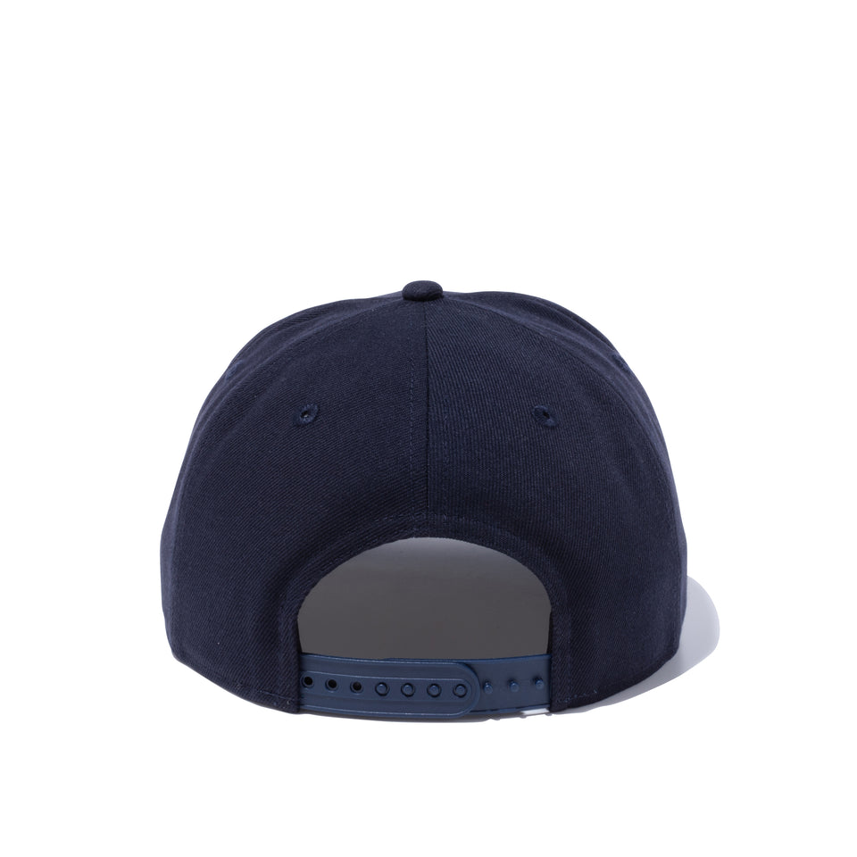 9FIFTY ワードマーク ミラーロゴ ネイビー