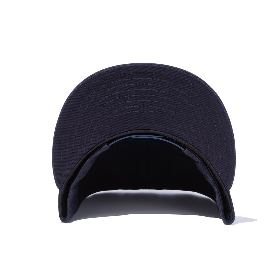 9FIFTY ワードマーク ミラーロゴ ネイビー