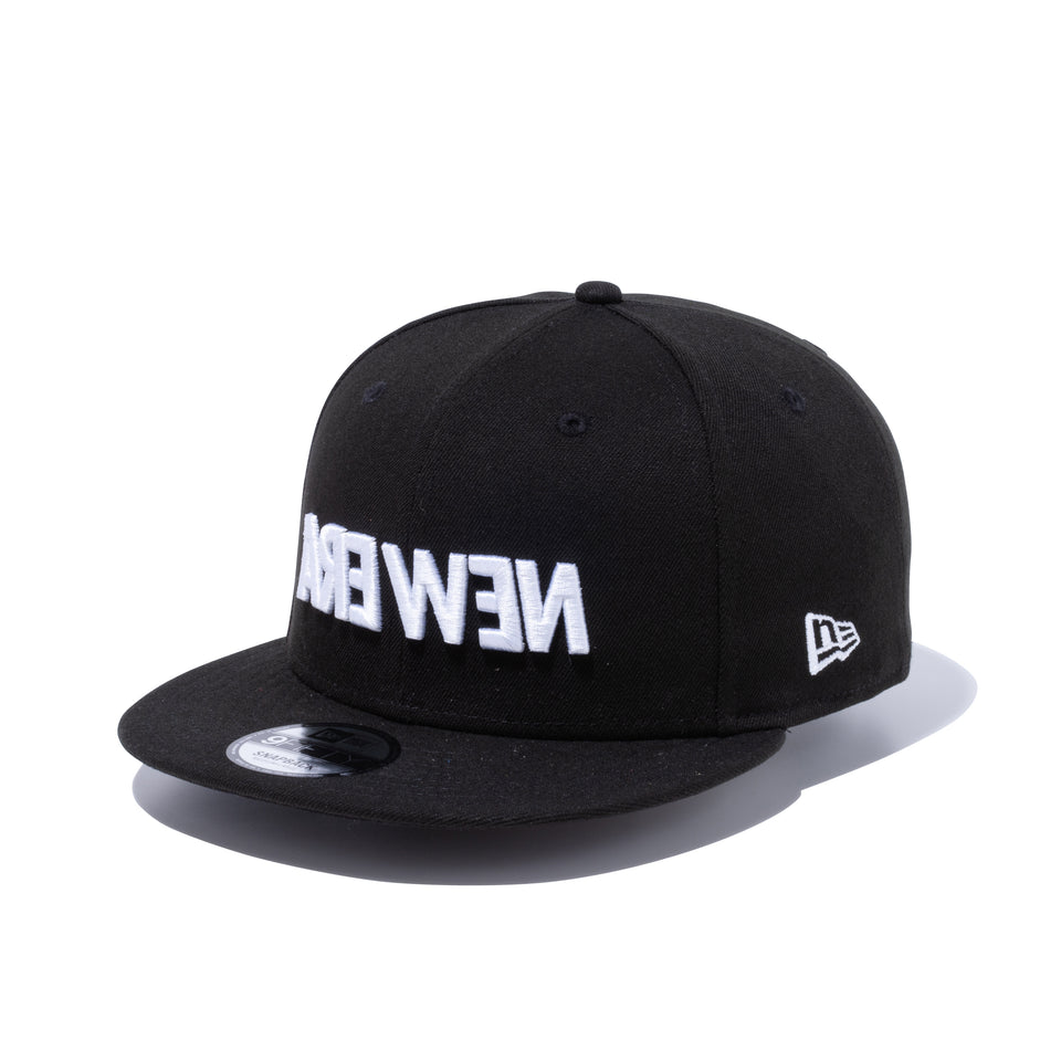 9FIFTY ワードマーク ミラーロゴ ブラック