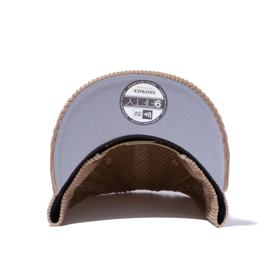 9FIFTY 読売ジャイアンツ コーデュロイ ベージュ