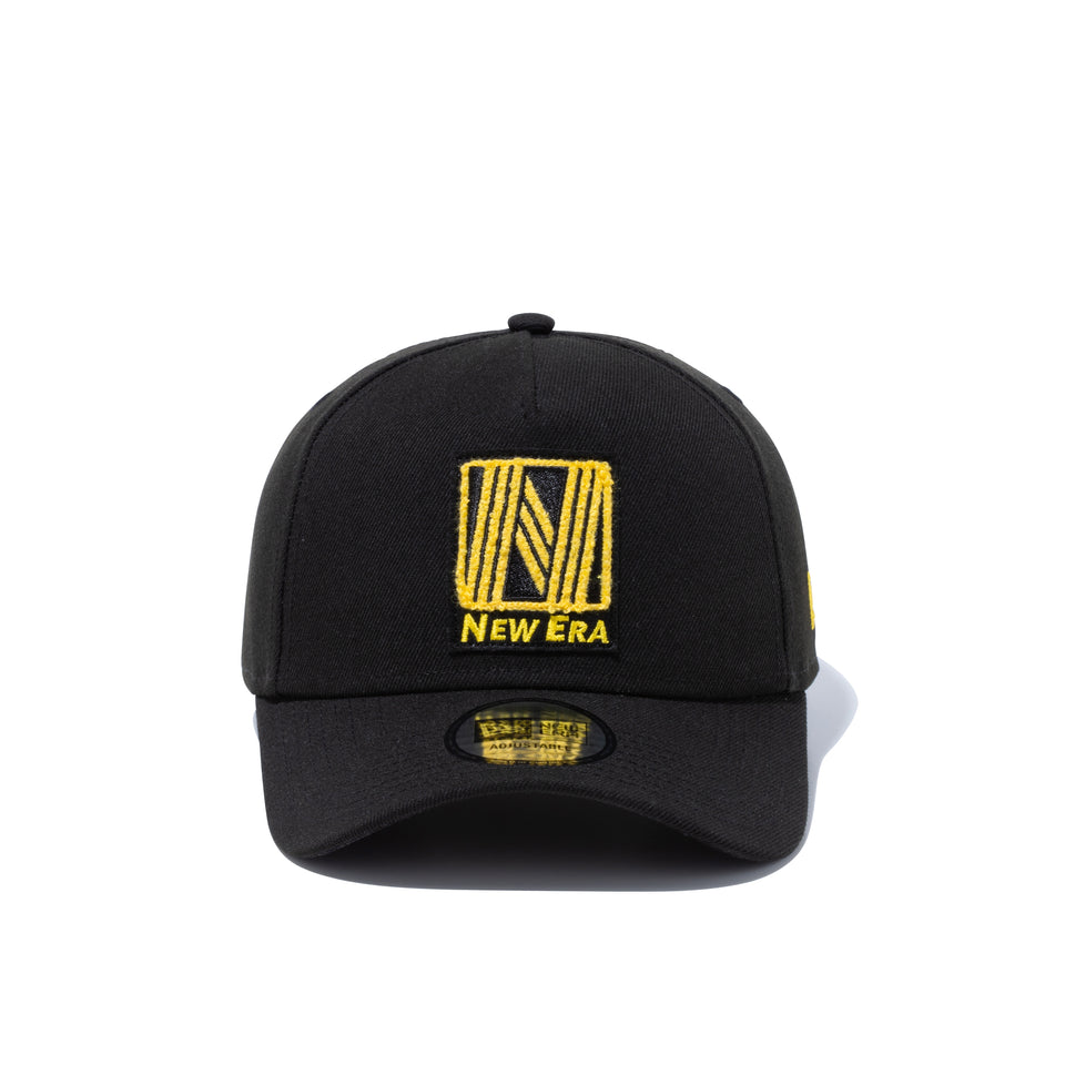 9FORTY A-Frame シェニール Nロゴ ブラック