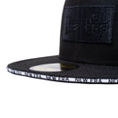 59FIFTY サンドイッチバイザー ボックスロゴ NEW ERA ブラック/ホワイト