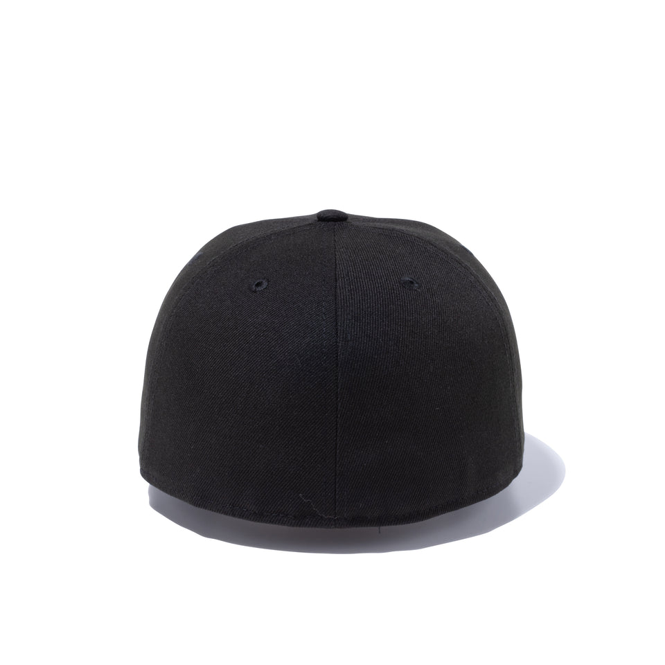 59FIFTY サンドイッチバイザー ボックスロゴ NEW ERA ブラック/ホワイト