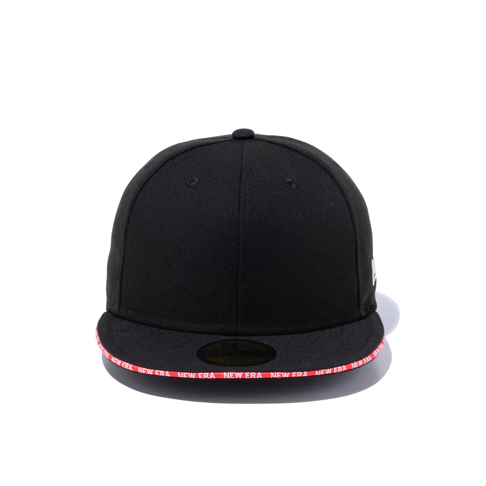 59FIFTY サンドイッチバイザー NEW ERA ブラック/レッド