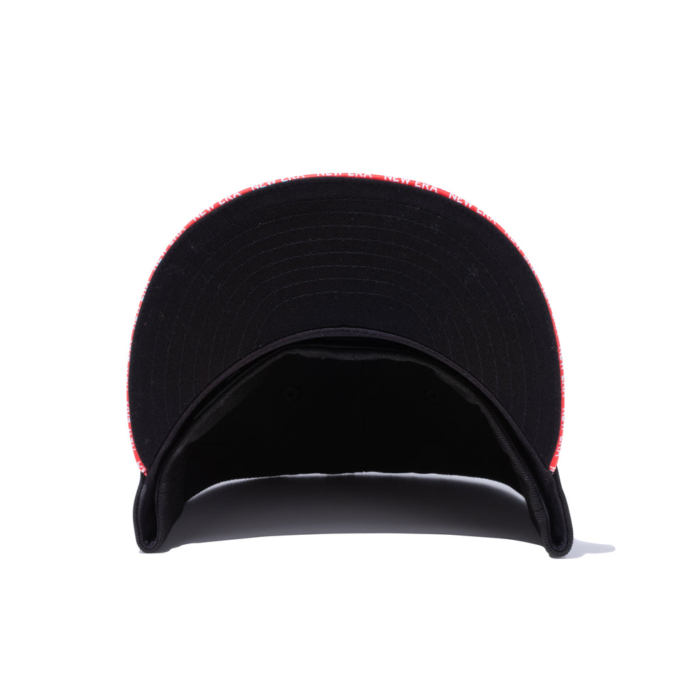 59FIFTY サンドイッチバイザー NEW ERA ブラック/レッド