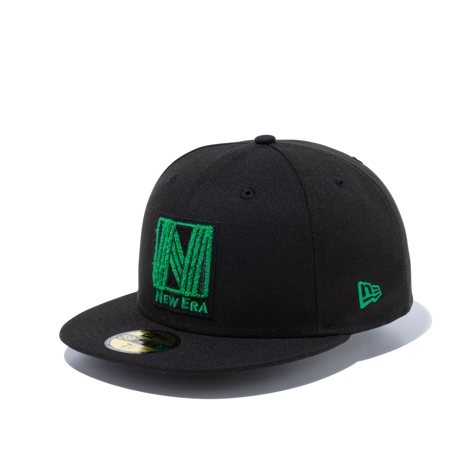 59FIFTY シェニール Nロゴ ブラック