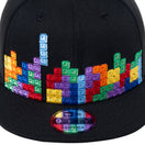9FIFTY TETRIS™ テトリス テトリミノ ブラック×マルチカラー