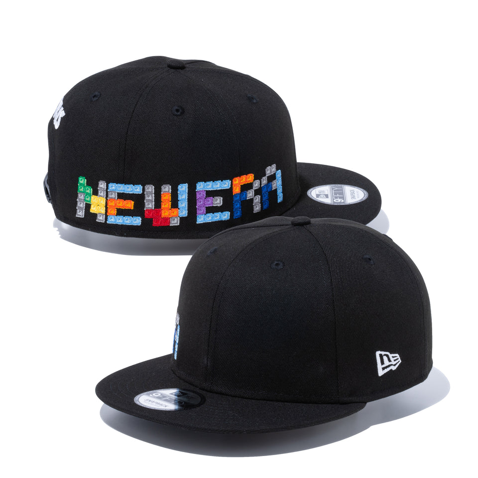 9FIFTY TETRIS™ テトリス エッセンシャル ブラック×マルチカラー