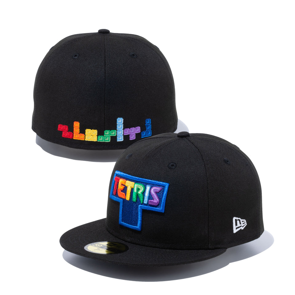 59FIFTY TETRIS™ テトリス ロゴ ブラック×マルチカラー