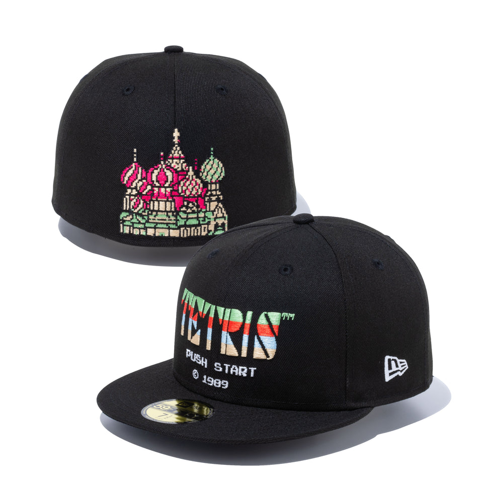 59FIFTY TETRIS™ テトリス 8Bit ブラック×マルチカラー