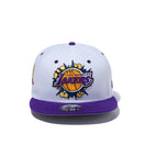 9FIFTY COMIC FRONT ロサンゼルス・レイカーズ グレーアンダーバイザー
