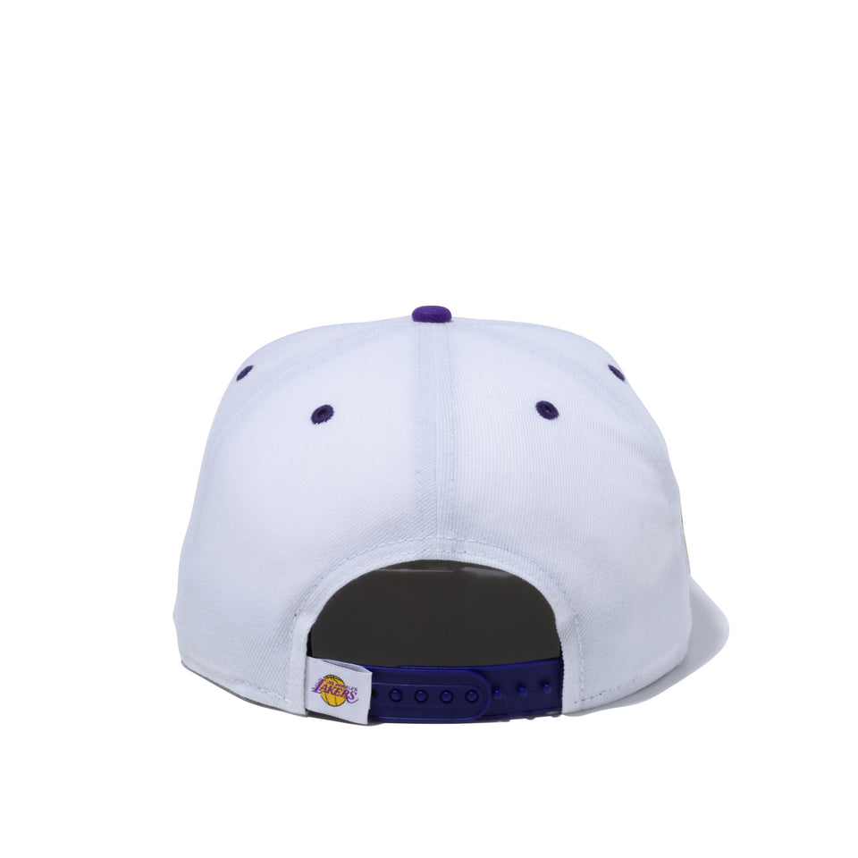 9FIFTY COMIC FRONT ロサンゼルス・レイカーズ グレーアンダーバイザー