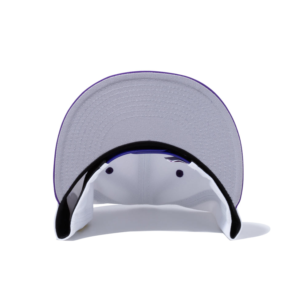 9FIFTY COMIC FRONT ロサンゼルス・レイカーズ グレーアンダーバイザー