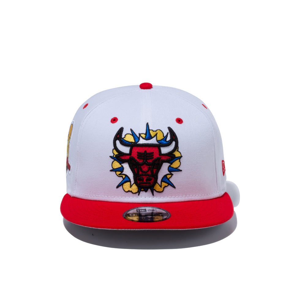 9FIFTY COMIC FRONT シカゴ・ブルズ グレーアンダーバイザー