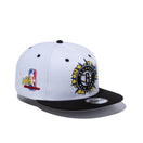 9FIFTY COMIC FRONT ブルックリン・ネッツ グレーアンダーバイザー