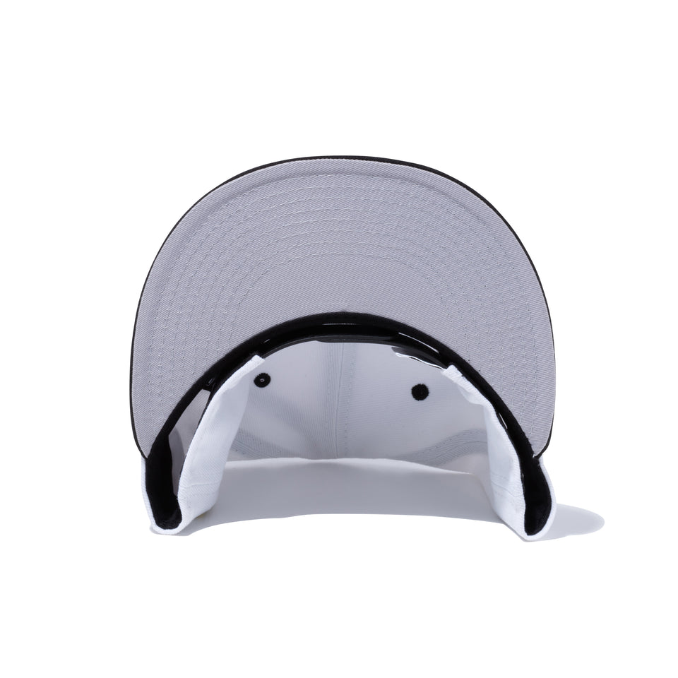 9FIFTY COMIC FRONT ブルックリン・ネッツ グレーアンダーバイザー