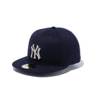 59FIFTY ラインストーンバッジ ニューヨーク・ヤンキース ネイビー × シルバー