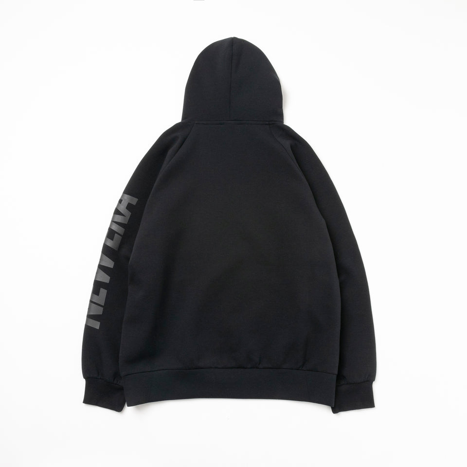 テックスウェット ワイド プルオーバーフーディー ブラック【 Performance Apparel 】