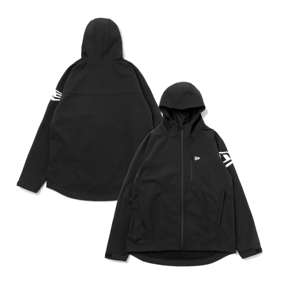 ライトシェルジャケット フラッグ ブラック【Performance Apparel】