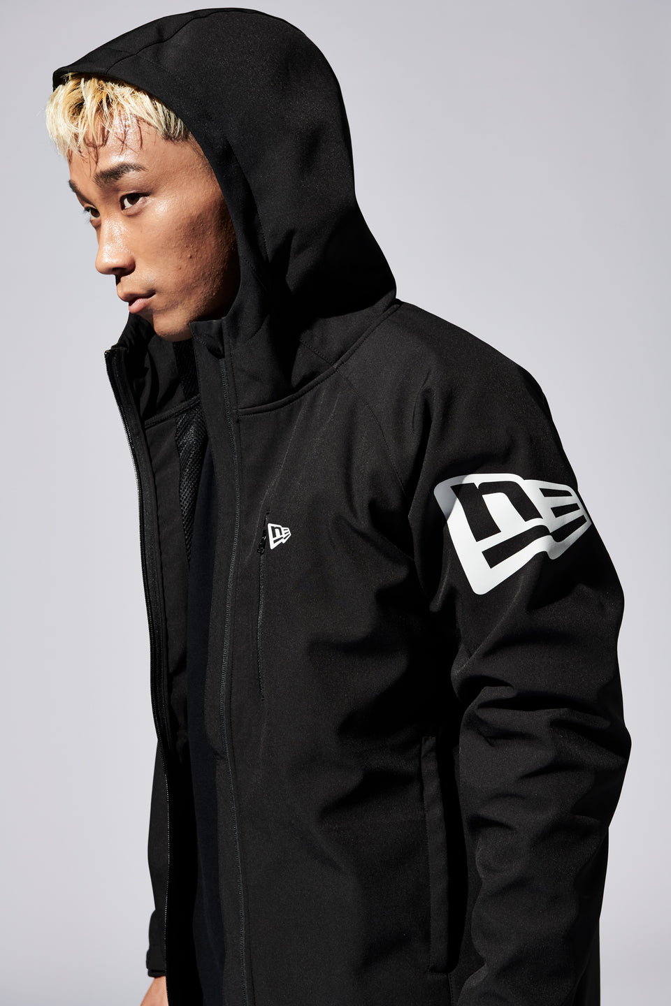 ライトシェルジャケット フラッグ ブラック【Performance Apparel】