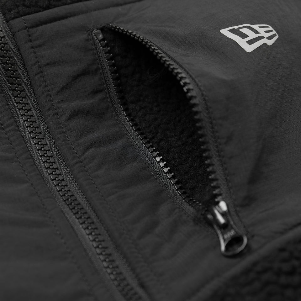 ボアフリースジャケット ブラック【 Performance Apparel 】