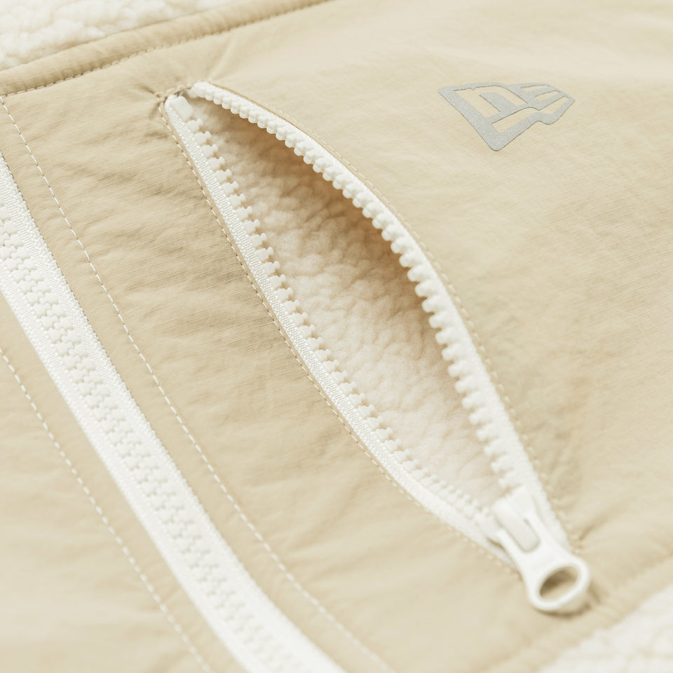 ボアフリースジャケット ベージュ【 Performance Apparel 】