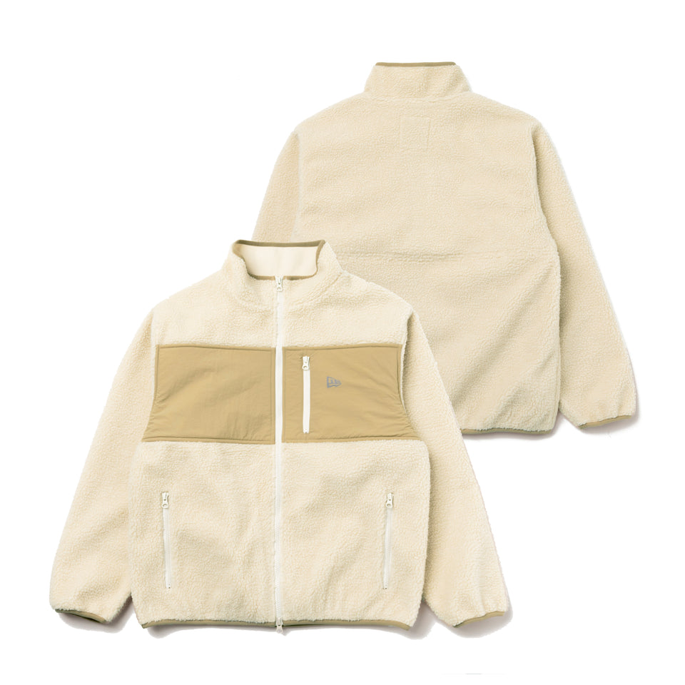 ボアフリースジャケット ベージュ【 Performance Apparel 】