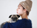リブカフニット 古川優香 Yuka Furukawa ふく ベージュ