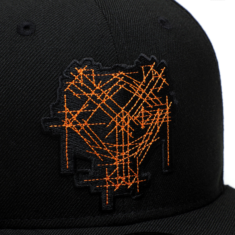 59FIFTY 読売ジャイアンツ x TAKAHIROMIYASHITATheSoloist. x NEW ERA ブラック/オレンジ